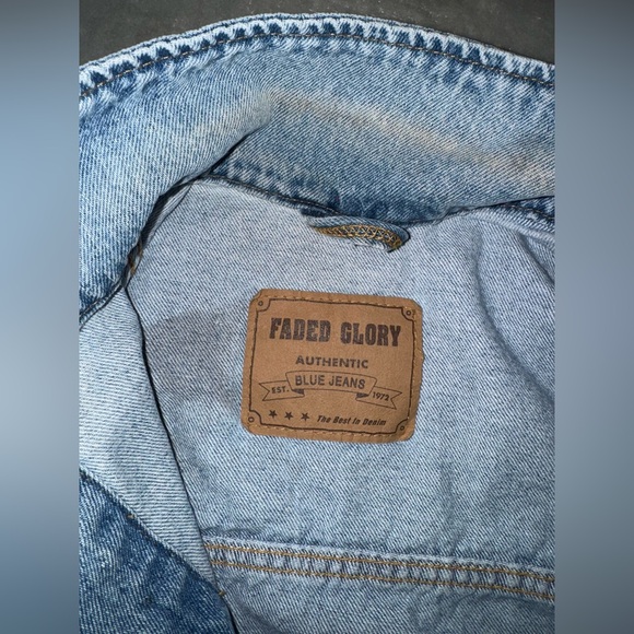 Faded Glory Light Blue Denim Jacket - Picture 6 of 9